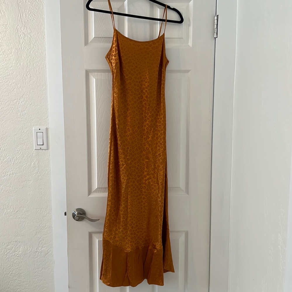 Joie slip on cheetah print dress